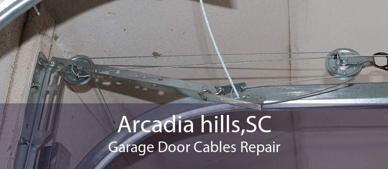 Arcadia hills,SC Garage Door Cables Repair
