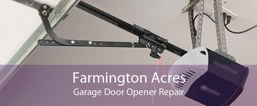 Farmington Acres Garage Door Opener Repair