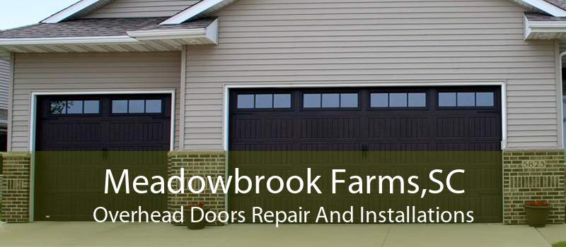 Meadowbrook Farms,SC Overhead Doors Repair And Installations