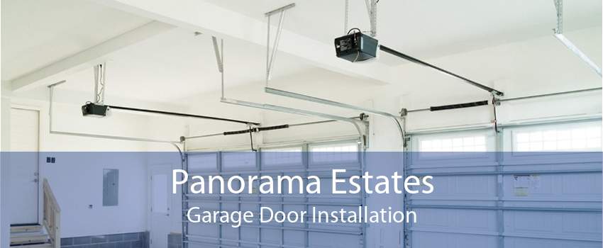 Panorama Estates Garage Door Installation