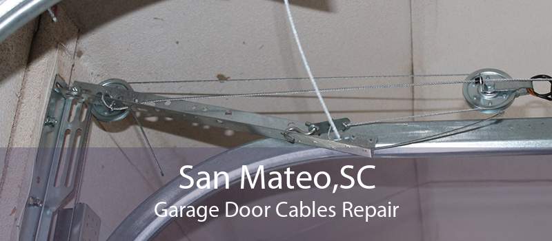 San Mateo,SC Garage Door Cables Repair